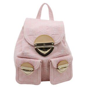 Louis Vuitton  Venice Monogram Denim Backpack Washed Pink